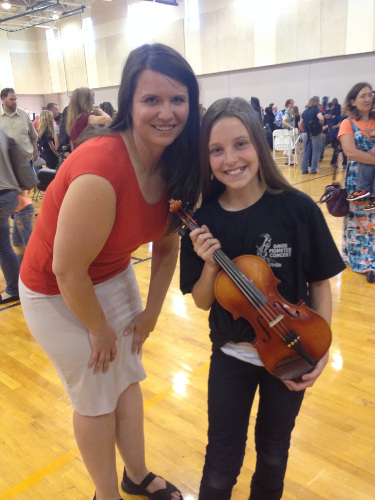 Elsie's Massive Concert - Elsie and I